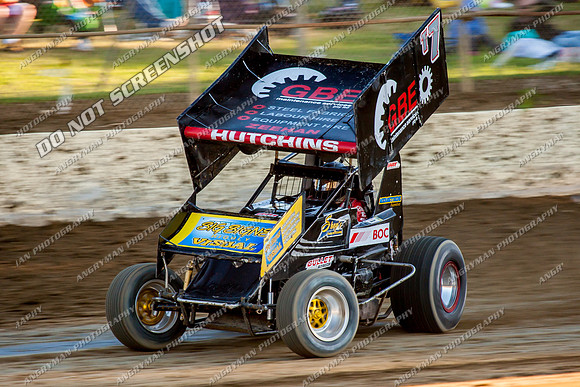 sprintcar 7 t7 tim hutchins - 10 - Latrobe - 28th Dec 2013-14