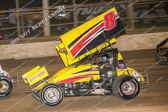 sprintcar 8 curt smith t8 - 10 - Latrobe - 28th Dec 2013-11
