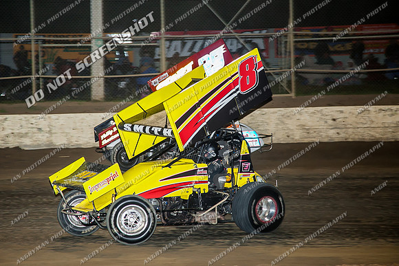 sprintcar 8 curt smith t8 - 10 - Latrobe - 28th Dec 2013-12