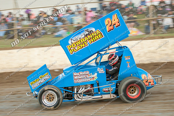 sprintcar 24 t24 shaun robins - 10 - Latrobe - 28th Dec 2013-13