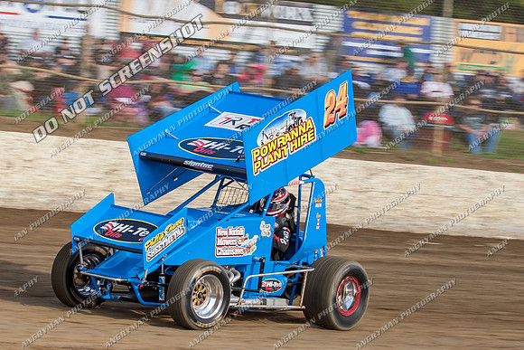 sprintcar 24 t24 shaun robins - 10 - Latrobe - 28th Dec 2013-2