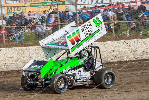 sprintcar 11 t11 Jason Redpath - 10 - Latrobe - 28th Dec 2013