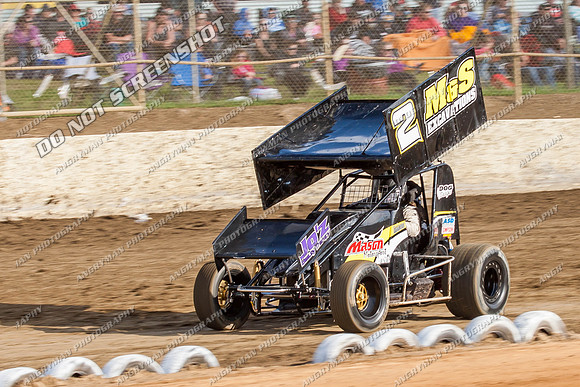 sprintcar 2 t2 clint mason - 10 - Latrobe - 28th Dec 2013