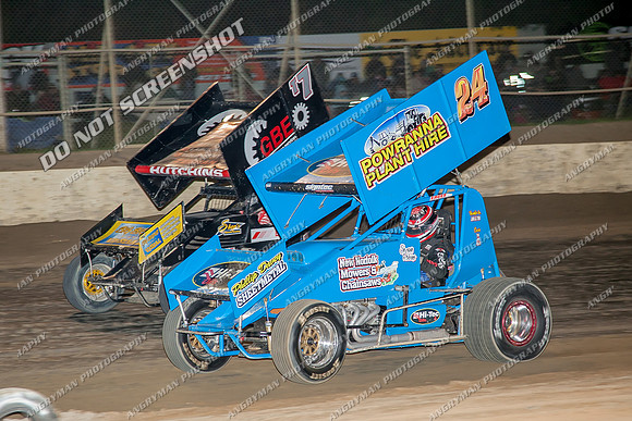 sprintcar 24 t24 shaun robins - 10 - Latrobe - 28th Dec 2013-18
