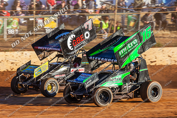 sprintcar 16 t16 adam alexander - 12 - Carrick - 4th Jan 2014-2