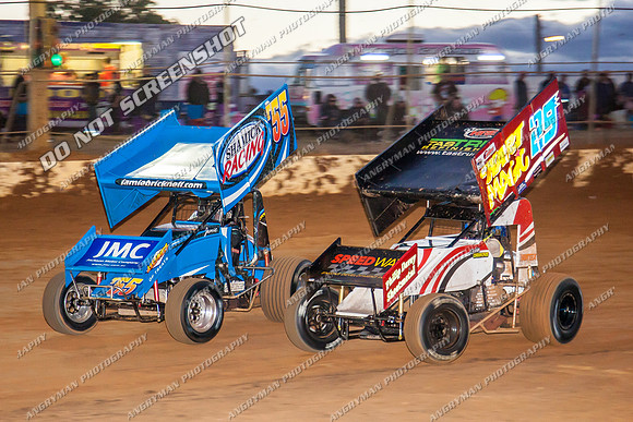 sprintcar 55 t55 jamie bricknell - 12 - Carrick - 4th Jan 2014-4