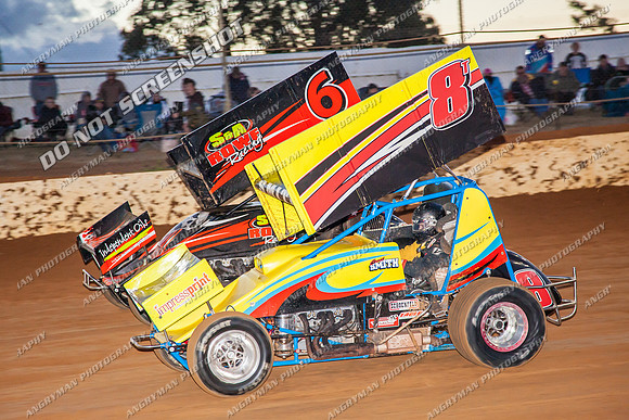 sprintcar 8 t8 t08 curt smith - 12 - Carrick - 4th Jan 2014