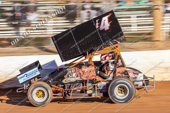 sprintcar 4 t4 t04 gerry hoekstra - 12 - Carrick - 4th Jan 2014-3