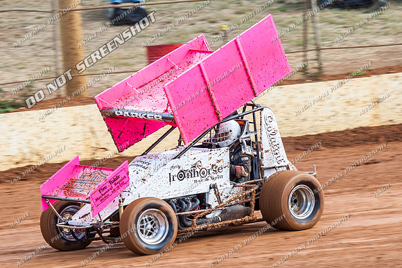 sprintcar 69 t69 michael parker - 12 - Carrick - 4th Jan 2014
