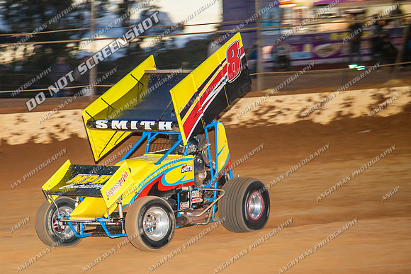 sprintcar 8 t8 t08 curt smith - 12 - Carrick - 4th Jan 2014-2