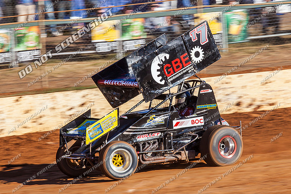 sprintcar 7 t7 tim hutchins - 12 - Carrick - 4th Jan 2014