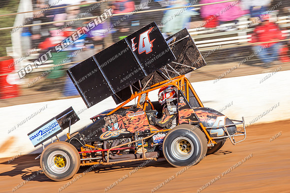 sprintcar 4 t4 t04 gerry hoekstra - 12 - Carrick - 4th Jan 2014