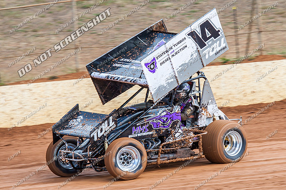 sprintcar 14 t14 mark house - 12 - Carrick - 4th Jan 2014