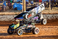 sprintcar 7 t7 tim hutchins - 12 - Carrick - 4th Jan 2014-3