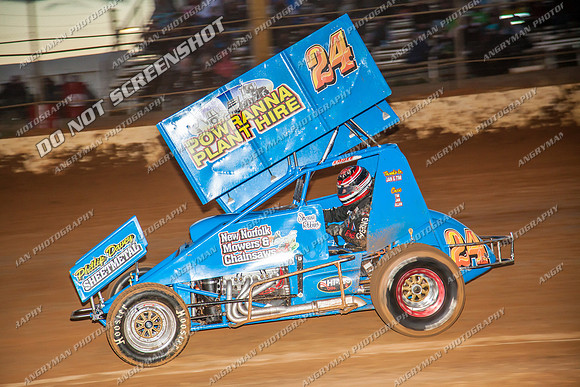 sprintcar 24 t24 shaun robins - 12 - Carrick - 4th Jan 2014-4