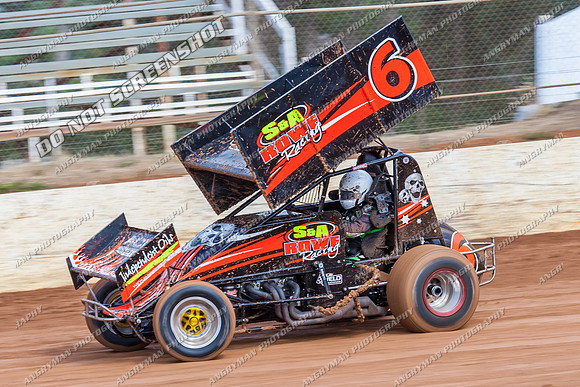 sprintcar 6 t6 adrian redpath - 12 - Carrick - 4th Jan 2014