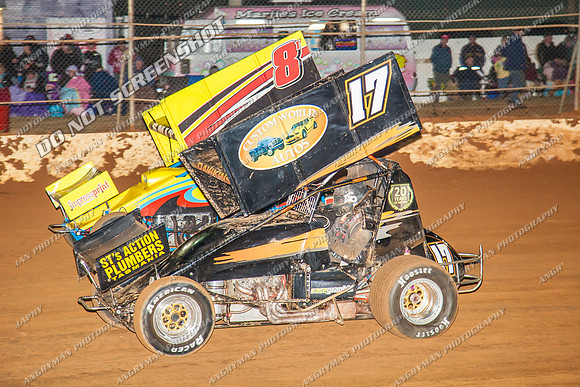 sprintcar 17 t17 jason dawkins - 12 - Carrick - 4th Jan 2014-6