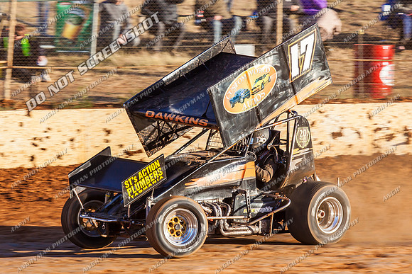 sprintcar 17 t17 jason dawkins - 12 - Carrick - 4th Jan 2014-4