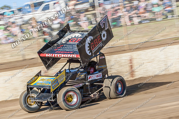 sprintcar 7 t7 tim hutchins - 13 - Hobart - 11th Jan 2014
