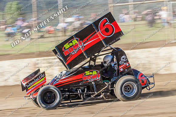 sprintcar 6 t6 adrian redpath - 13 - Hobart - 11th Jan 2014
