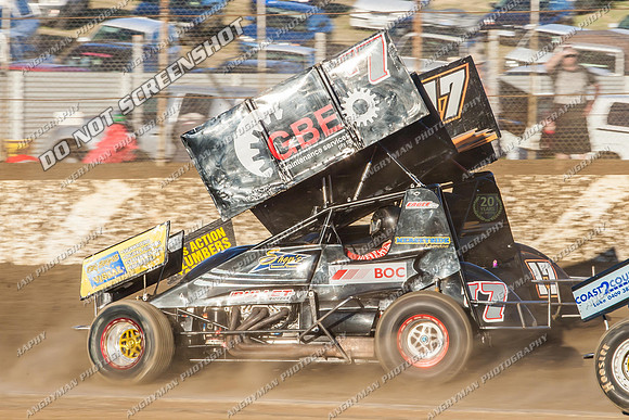 sprintcar 7 t7 tim hutchins - 13 - Hobart - 11th Jan 2014-9