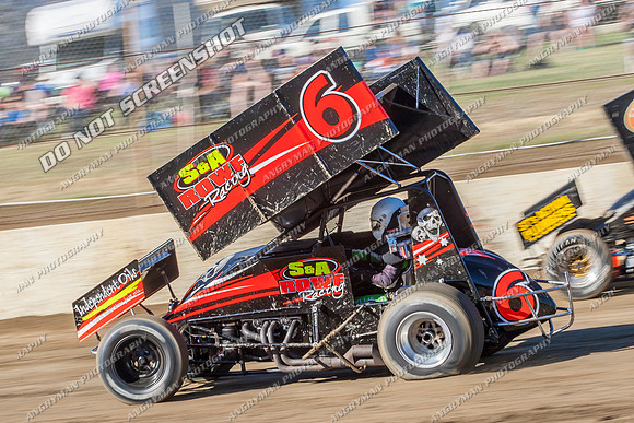 sprintcar 6 t6 adrian redpath - 13 - Hobart - 11th Jan 2014-2