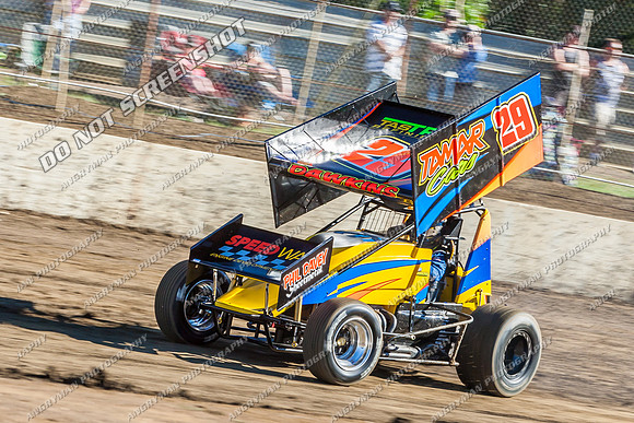 sprintcar 29 t29 robin dawkins - 13 - Hobart - 11th Jan 2014-2