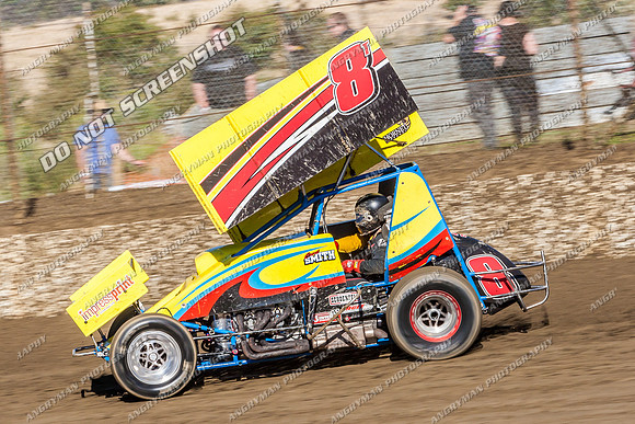 sprintcar 8 t8 curt smith - 13 - Hobart - 11th Jan 2014-5