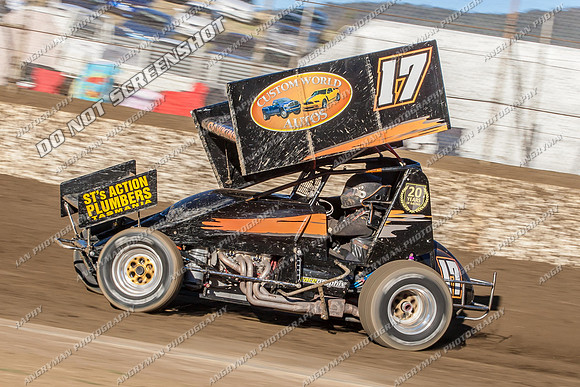 sprintcar 17 t17 jason dawkins - 13 - Hobart - 11th Jan 2014-12