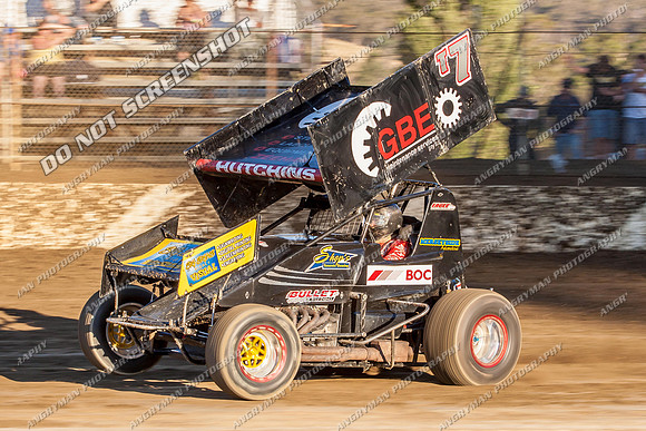sprintcar 7 t7 tim hutchins - 13 - Hobart - 11th Jan 2014-10