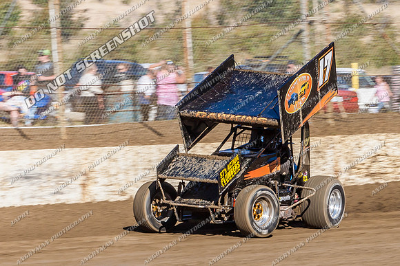 sprintcar 17 t17 jason dawkins - 13 - Hobart - 11th Jan 2014