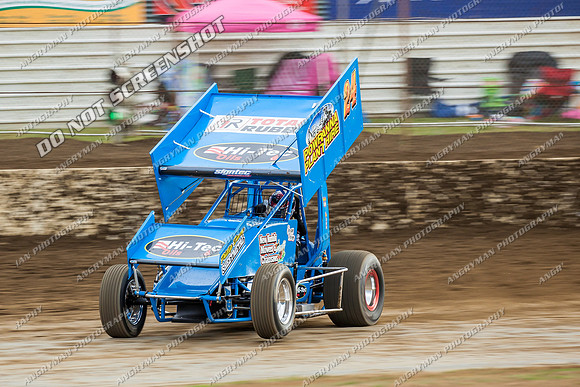 sprintcar 24 t24 shaun robins - 8 - Hobart - 14th Dec 2013-9