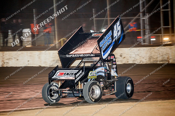 sprintcar 45 t45 kurt luttrell - 8 - Hobart - 14th Dec 2013-13