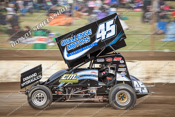 sprintcar 45 t45 kurt luttrell - 8 - Hobart - 14th Dec 2013-9