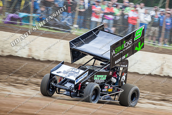 sprintcar 9 t9 chris johns - 8 - Hobart - 14th Dec 2013
