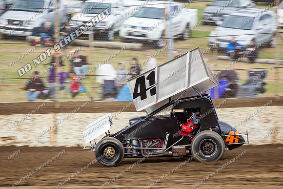 sprintcar 41 t41 damian robins - 8 - Hobart - 14th Dec 2013-4