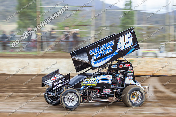 sprintcar 45 t45 kurt luttrell - 8 - Hobart - 14th Dec 2013-5