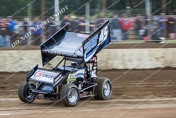 sprintcar 45 t45 kurt luttrell - 8 - Hobart - 14th Dec 2013-4