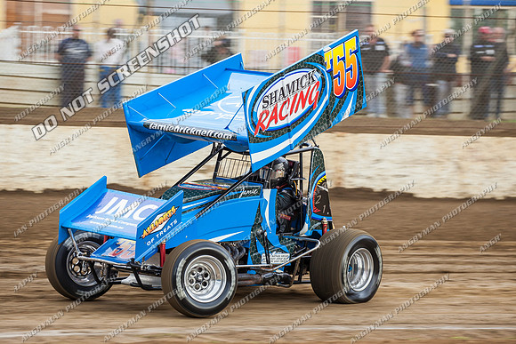 sprintcar 55 t55 jamie bricknell - 8 - Hobart - 14th Dec 2013