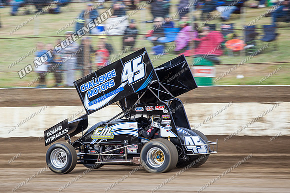 sprintcar 45 t45 kurt luttrell - 8 - Hobart - 14th Dec 2013-6