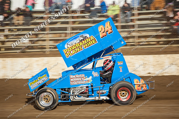 sprintcar 24 t24 shaun robins - 8 - Hobart - 14th Dec 2013-10