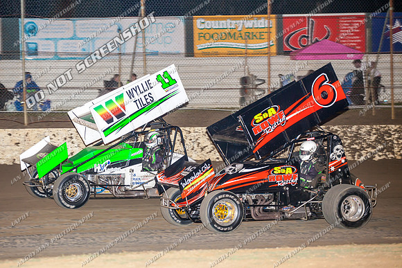 sprintcar 6 t6 adrian redpath - 8 - Hobart - 14th Dec 2013-15