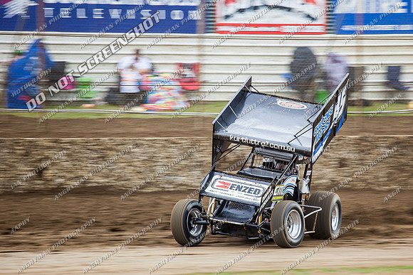 sprintcar 45 t45 kurt luttrell - 8 - Hobart - 14th Dec 2013-3