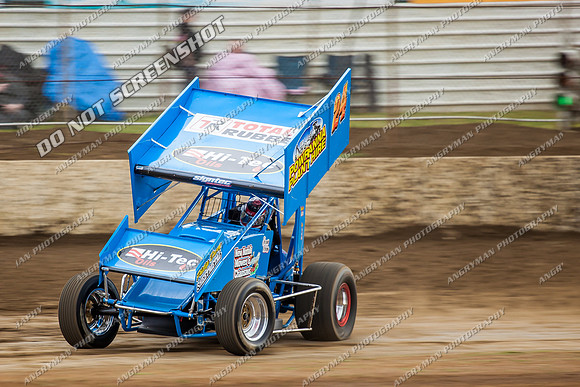 sprintcar 24 t24 shaun robins - 8 - Hobart - 14th Dec 2013-5