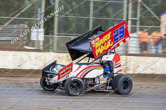 sprintcar 29 t29 robin dawkins - 8 - Hobart - 14th Dec 2013-14