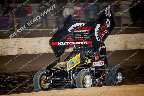 sprintcar 7 t7 tim hutchins - 8 - Hobart - 14th Dec 2013-11