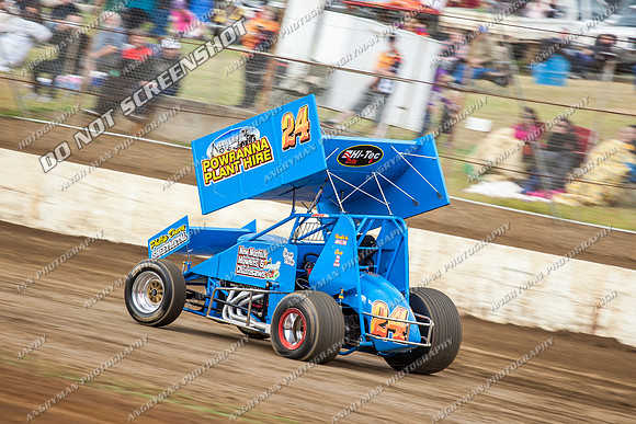 sprintcar 24 t24 shaun robins - 8 - Hobart - 14th Dec 2013-4
