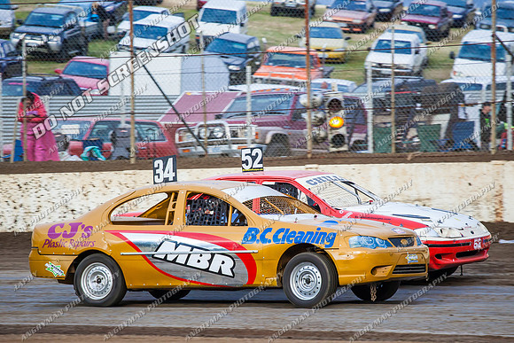 Street Stock 34 T34 - 8 - Hobart - 14th Dec 2013