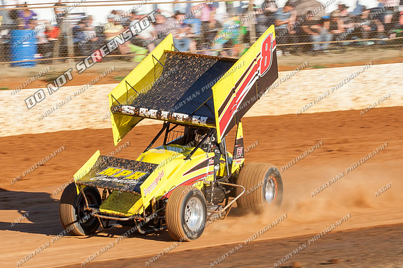 sprintcar 8 t8 t08 curt smith - 9 - Carrick - 26th Dec 2013