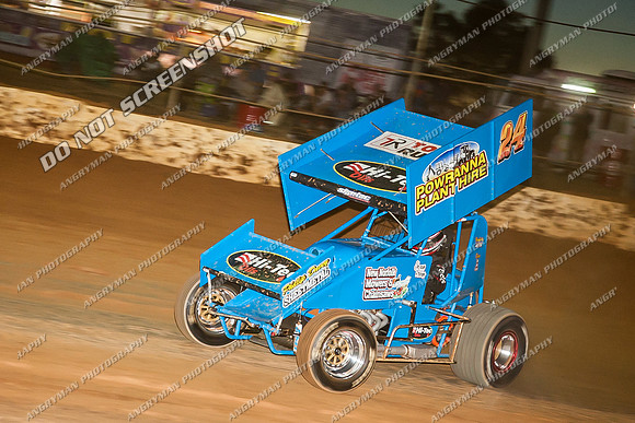 sprintcar 24 t24 shaun robins - 9 - Carrick - 26th Dec 2013-5